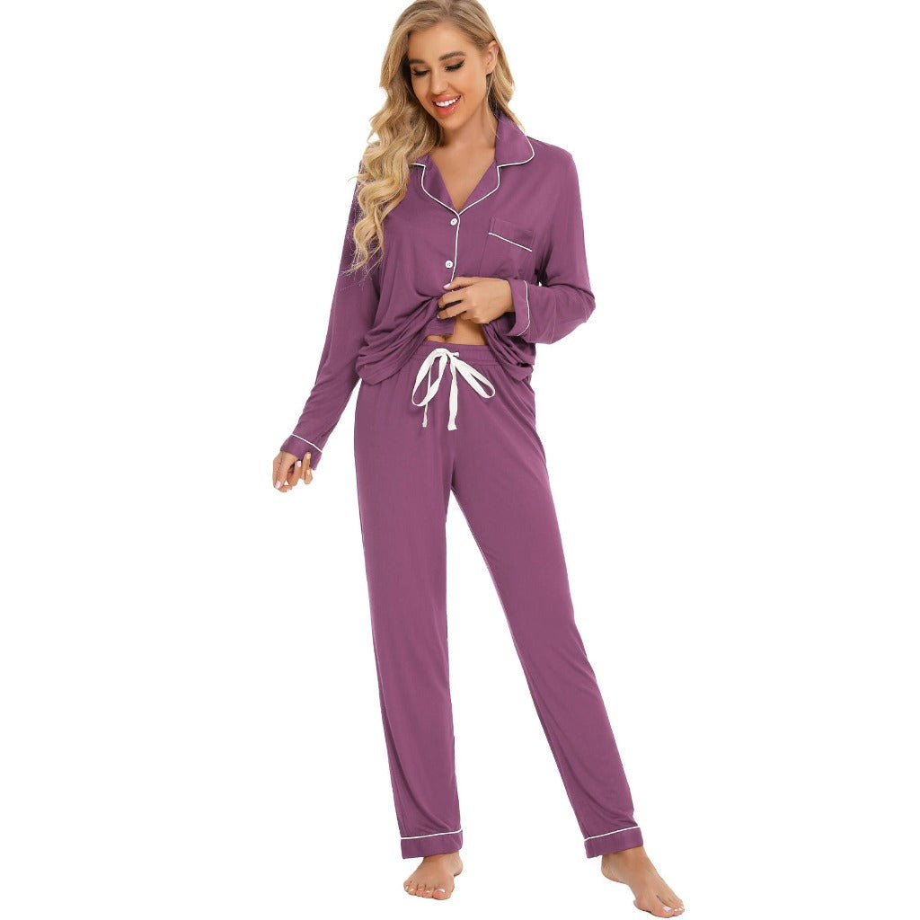 Women's Velcro® Bamboo Pajama Set